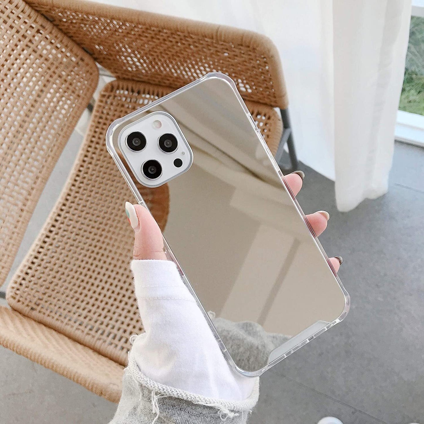 Clear Mirror Phone Case for iPhone 14 Pro Max