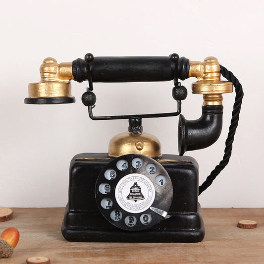 Antique Vintage Telephone Classic Retro Home Decor Ornament