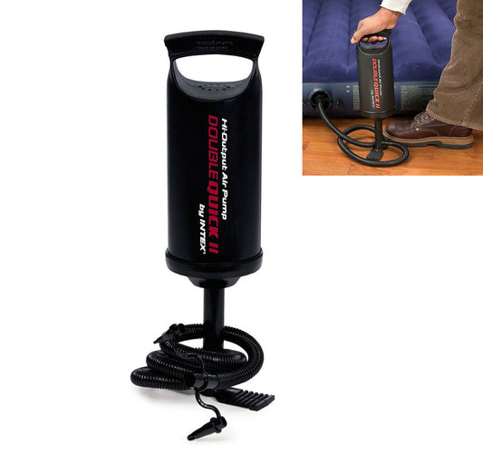 36cm Intex High Output Double Quick II Hand Air Pump for Fast Inflation