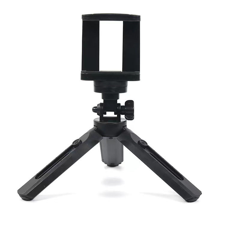 Adjustable Mini Desktop Tripod with Universal Phone Mount for Vlogging and Streaming