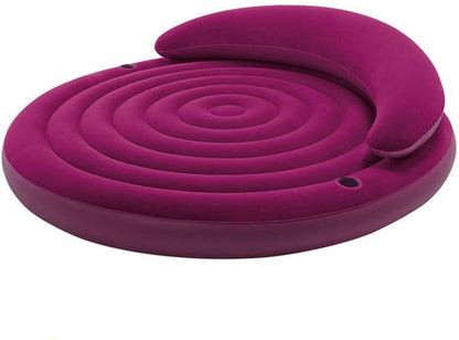 Inflatable Round Sofa Air Lounge Couch for Ultimate Comfort