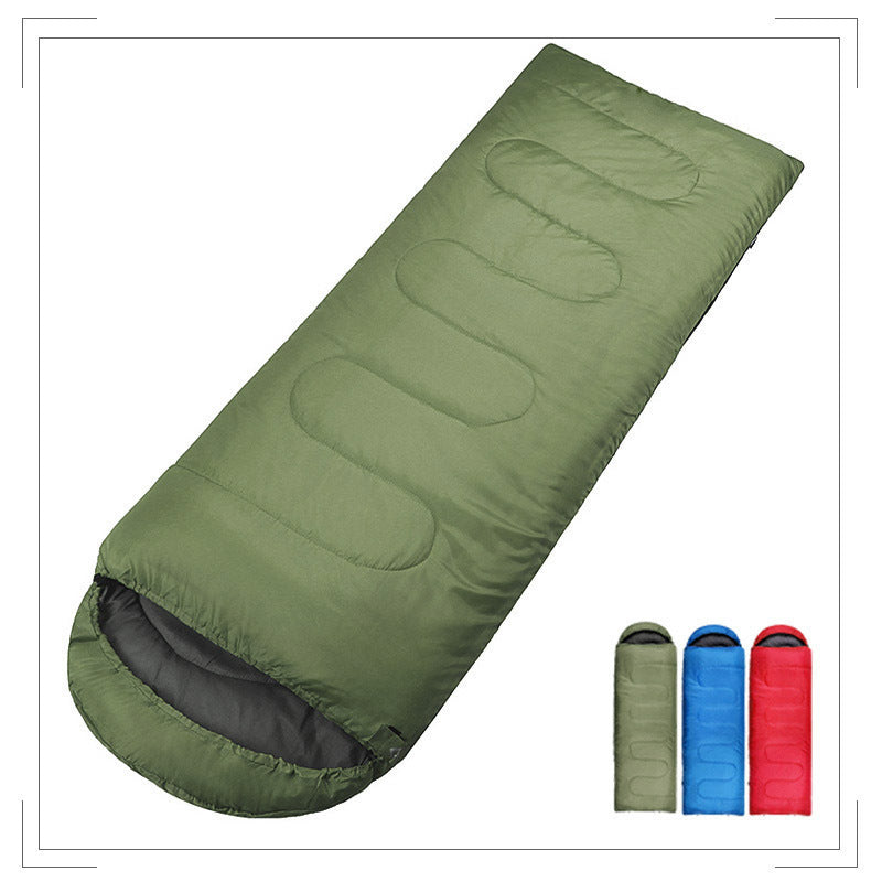 Thermal Sleeping Bag for Camping and Hiking Green