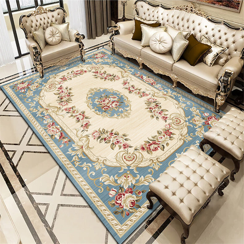 300 x 200 Extra Large Classic Floral Area Rug for Living Room Bedroom Decor