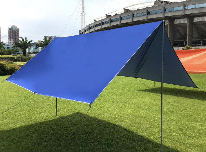 3m Sun Shade Sail Complete Kit UV Protection Blue