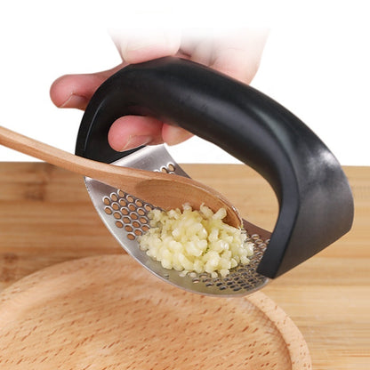 Premium Stainless Steel Garlic Press Rocker Easy-to-Use Mincer Tool