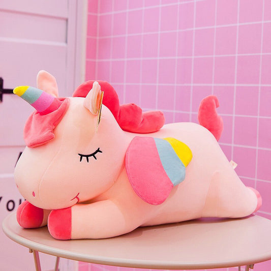 65cm Giant Cute Unicorn Plush Toy Pillow Adorable Stuffed Animal