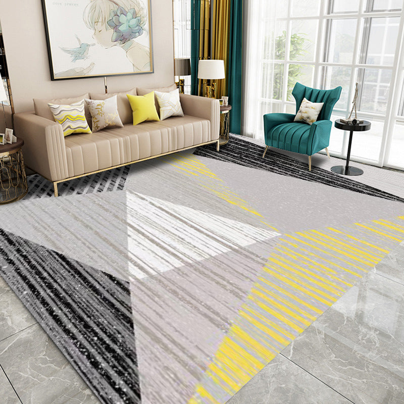 230 x 160 Modern Rug Stylish Design Easy-Care Carpet Mat