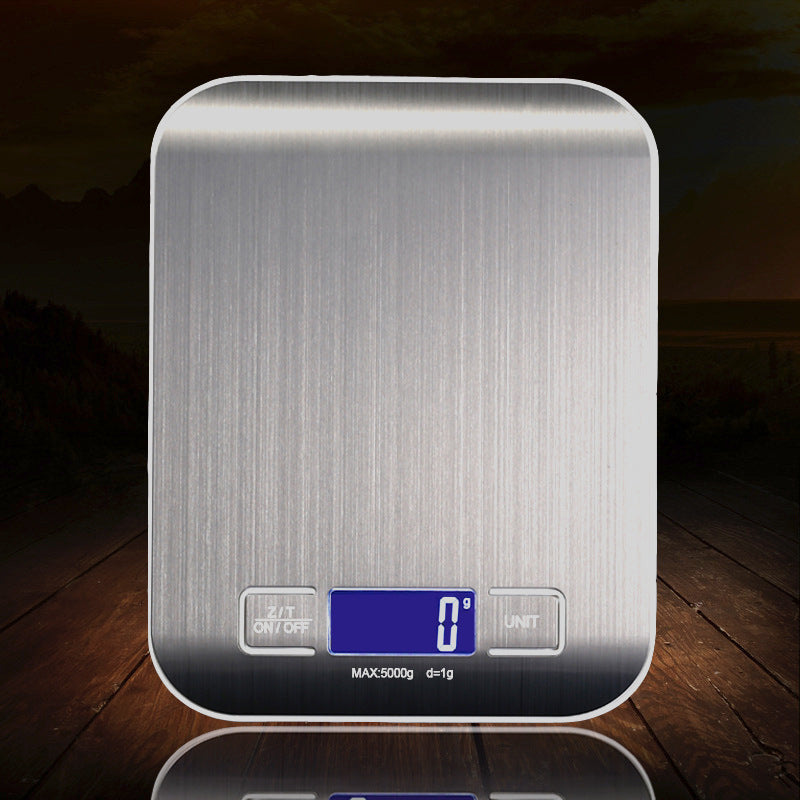 5kg Digital Precision Kitchen Postal Scale Stainless Steel Accurate Weighing