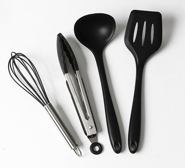 Premium Silicone Kitchen Cooking Baking Utensil Set Non-Stick Heat Resistant