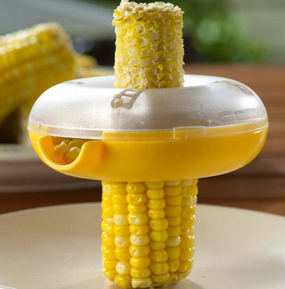 Effortless Corn Kerneler Peeler Cob Cutter Slicer for Quick Corn Removal