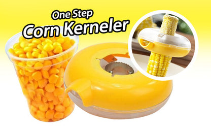 Effortless Corn Kerneler Peeler Cob Cutter Slicer for Quick Corn Removal