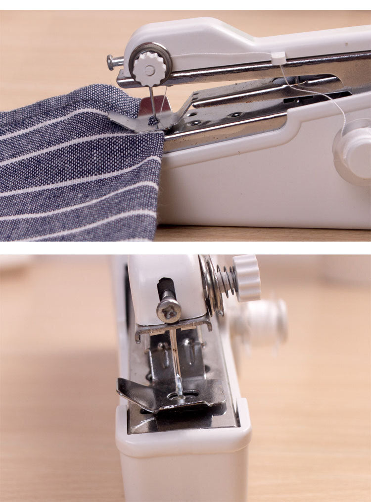 Portable Handheld Sewing Machine for Quick Repairs and Crafting