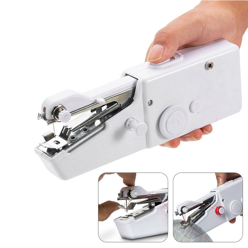 Portable Handheld Sewing Machine for Quick Repairs and Crafting