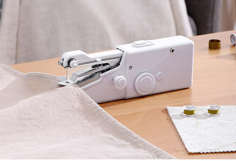 Portable Handheld Sewing Machine for Quick Repairs and Crafting