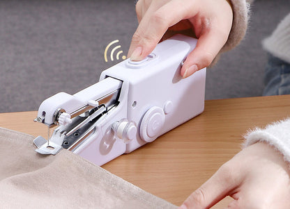 Portable Handheld Sewing Machine for Quick Repairs and Crafting