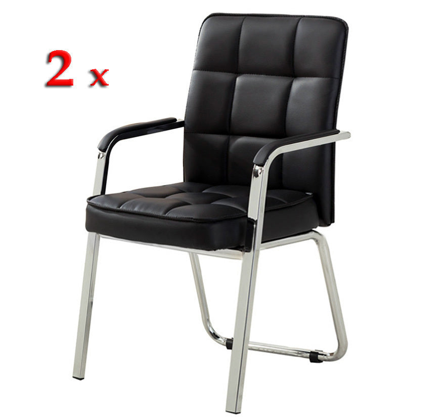 Set of 2 Stylish Ergonomic Office Visitor Conference Chair