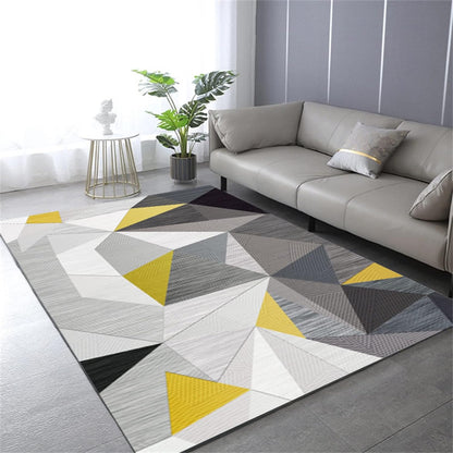 Large 230 x 160 Modern Designer Rug Easy-Clean Comfort Carpet Mat