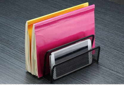 3-Tier Office Document Magazine Envelope Holder Desk Organizer