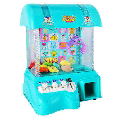 Deluxe Toy Claw Vending Machine for Kids Fun Aqua Blue