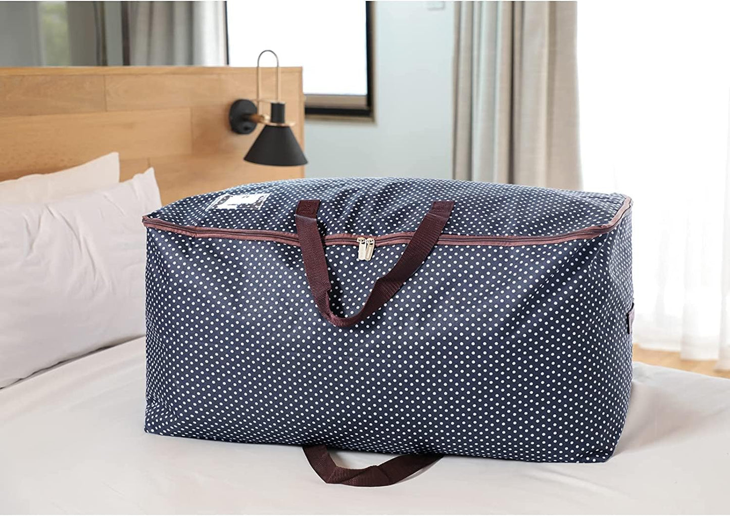 100L Extra Large Zipped Storage Bag for Travel and Moving