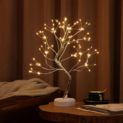 108 LED Firefly Fairy Light Spirit Tree Lamp Home Decor