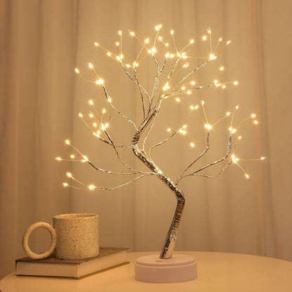 108 LED Firefly Fairy Light Spirit Tree Lamp Home Decor