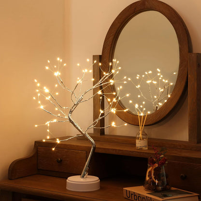 108 LED Firefly Fairy Light Spirit Tree Lamp Home Decor