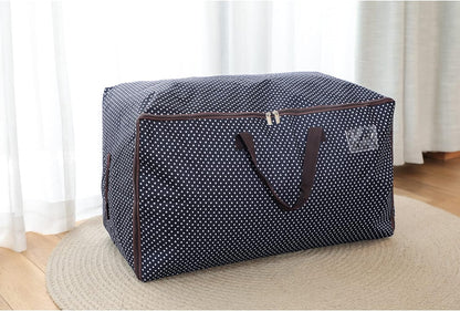 100L Extra Large Zipped Storage Bag for Travel and Moving