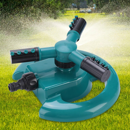 360-Degree Auto Rotating Garden Sprinkler for Efficient Lawn Watering