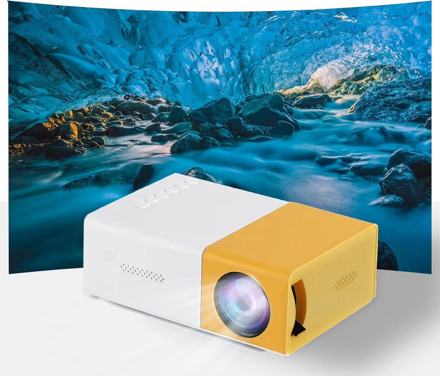 Compact LED Projector Portable Multimedia Home Theater