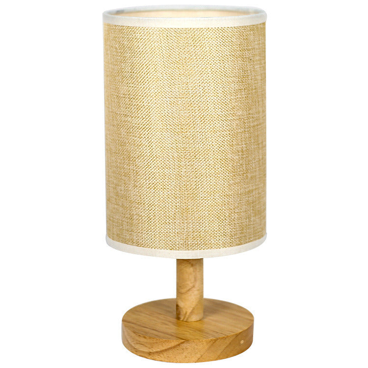 Elegant Wooden LED Table Lamp Night Light for Cozy Ambiance