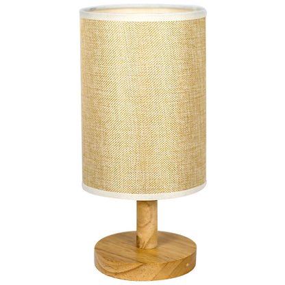 Elegant Wooden LED Table Lamp Night Light for Cozy Ambiance