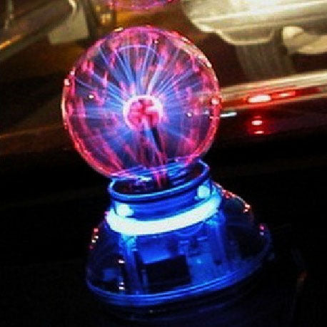 3" USB Plasma Ball Lamp for Desk or Bedroom Decor