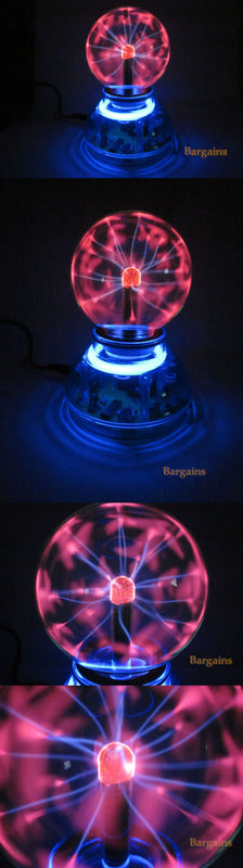 3" USB Plasma Ball Lamp for Desk or Bedroom Decor