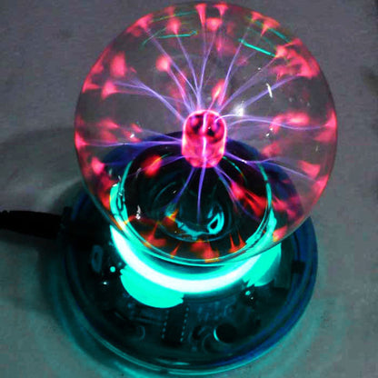 3" USB Plasma Ball Lamp for Desk or Bedroom Decor