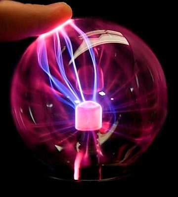 3" USB Plasma Ball Lamp for Desk or Bedroom Decor