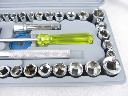 40 PCS Socket Wrench Tool Set Professional Repair Maintenance Kit