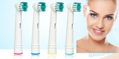 4 Pack Replacement Toothbrush Heads Compatible with Oral-B Electric Toothbrush