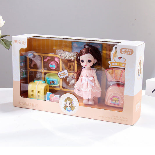 Adorable Doll Pet Shop Playset with Fun Accessories