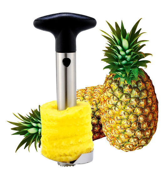 Effortless Pineapple Slicer Corer Peeler Stainless Steel