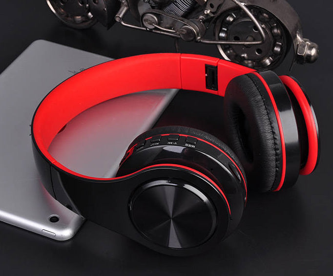 Wireless RGB Bluetooth Headphones Stereo Sound Quality