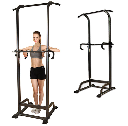 Ultimate Power Tower Dip Bar Chin Up Pull Up Fitness Station