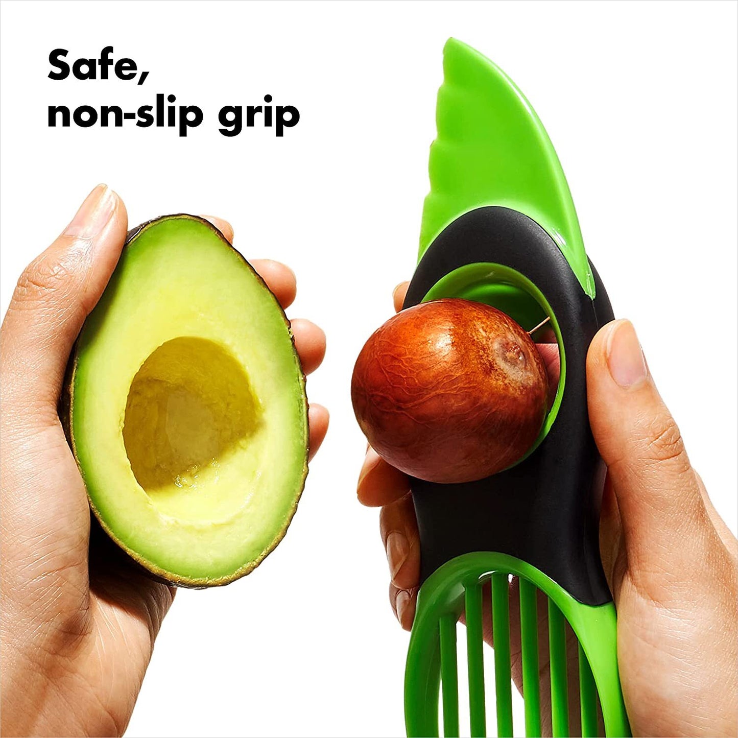 2 Pack All In One Avocado Slicer Cutter Easy Kitchen Tool