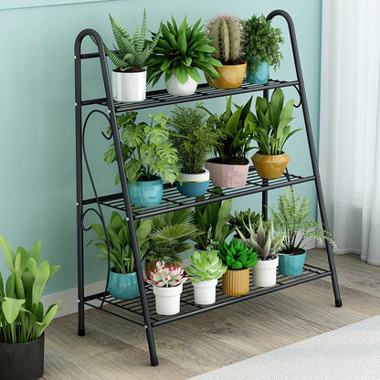 3-Tier Metal Plant Stand Shelf Display Rack Flower Pot Holder Organizer