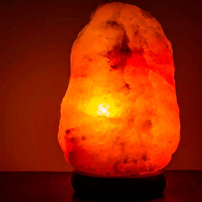 Natural Himalayan Salt Lamp Crystal Rock Night Light for Home Decor - (3-5kg)