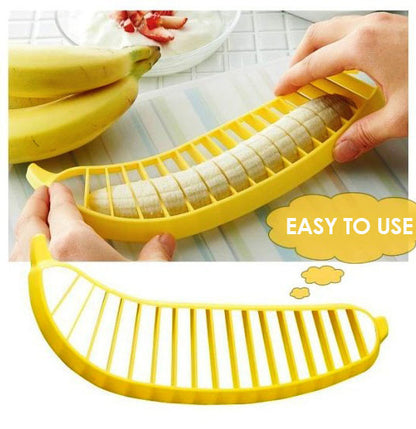 Banana Slicer Cutter Chopper Easy Kitchen Tool