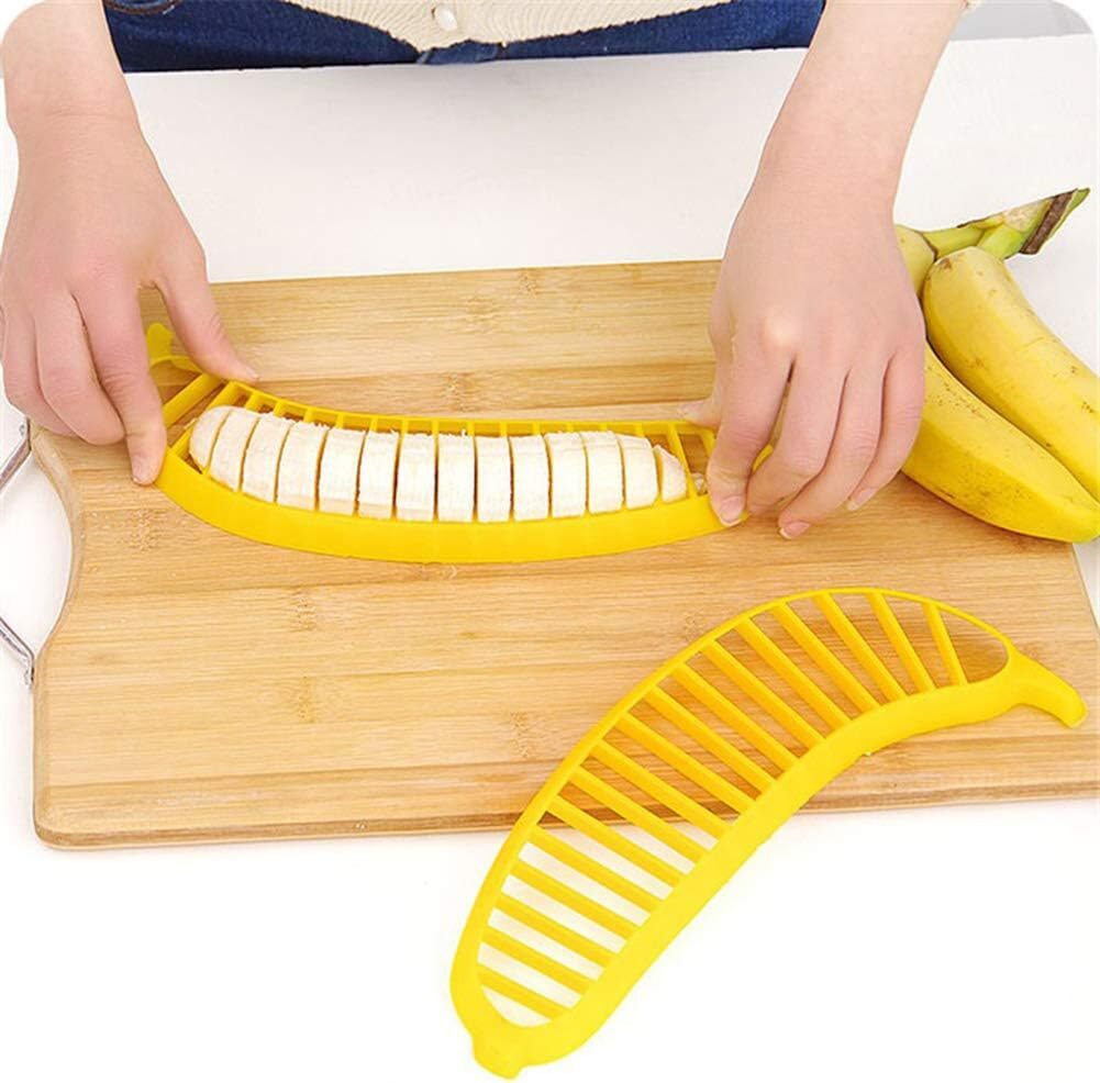 Banana Slicer Cutter Chopper Easy Kitchen Tool