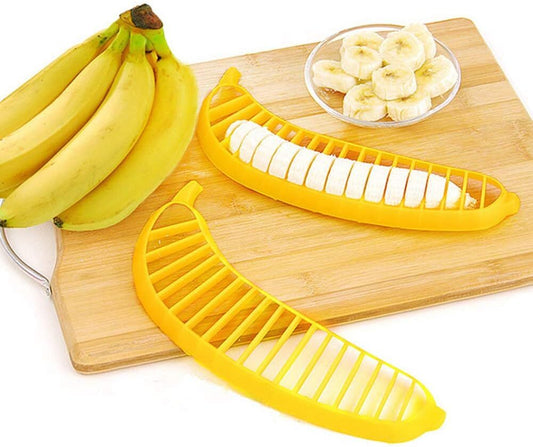 Banana Slicer Cutter Chopper Easy Kitchen Tool