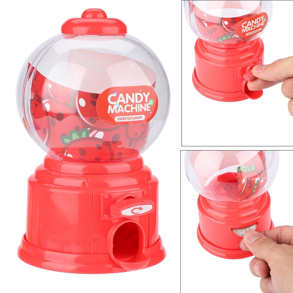 Mini Candy Machine Gumball Dispenser Toy for Kids Fun and Sweet Treats