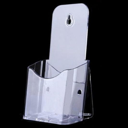 A6 Clear Acrylic Document Display Stand Flyer Holder Organiser